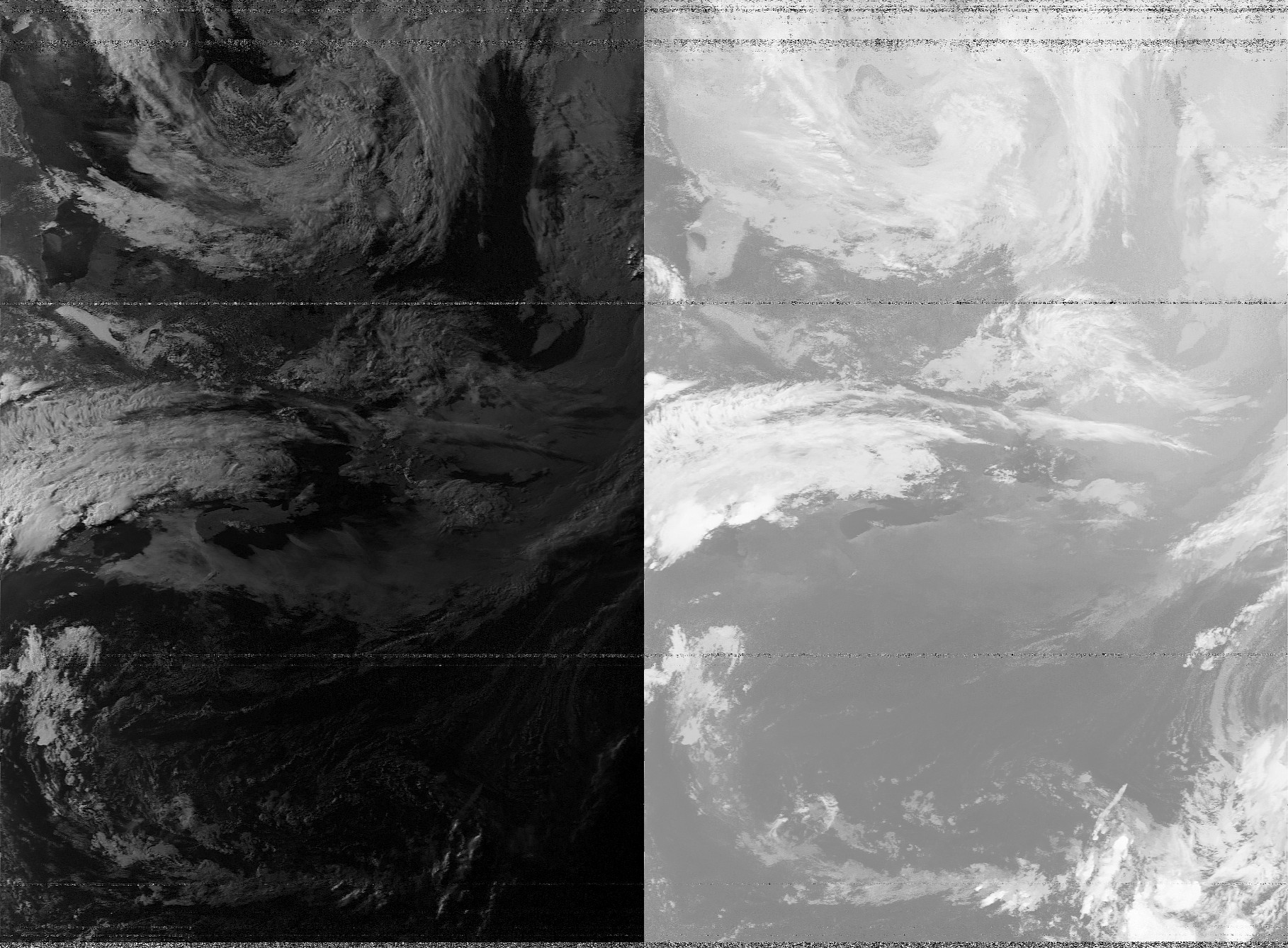 NOAA 15 pass over PEI